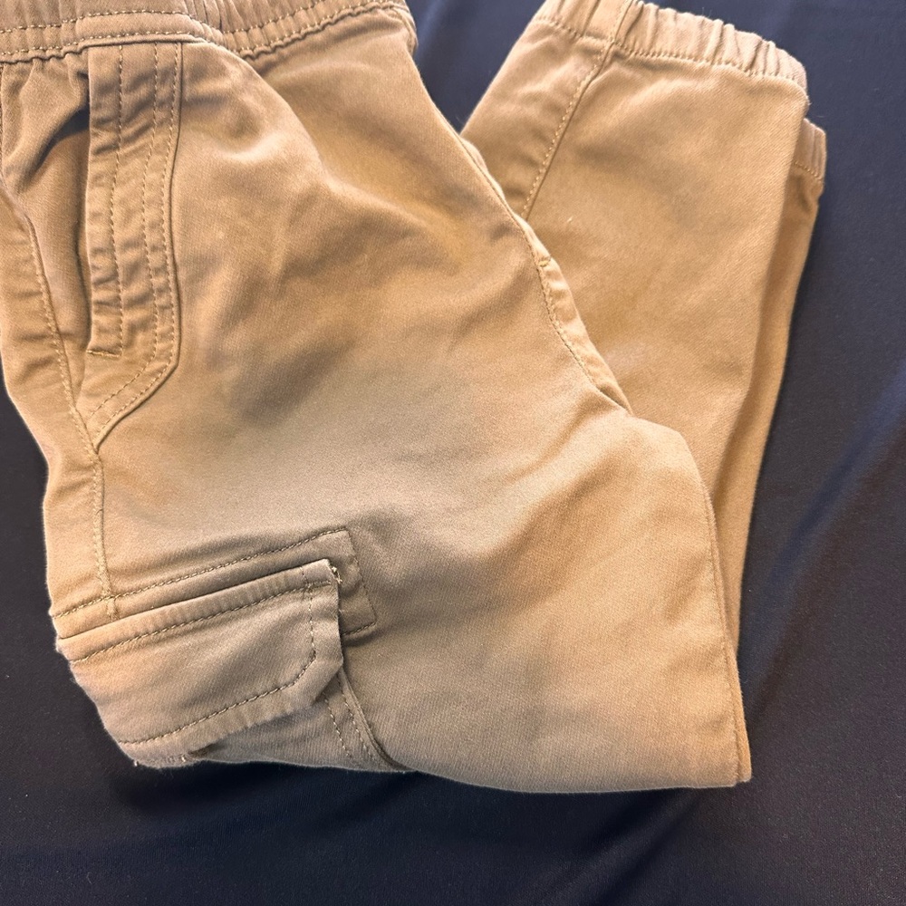 Next Olive Green Casual Pants